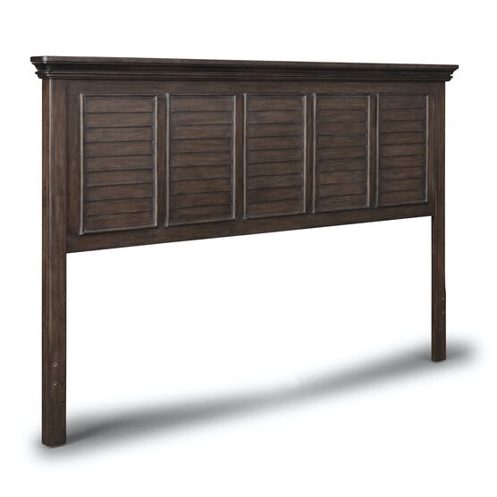 Southport Brown King Headboard, BROWN, hi-res image number null