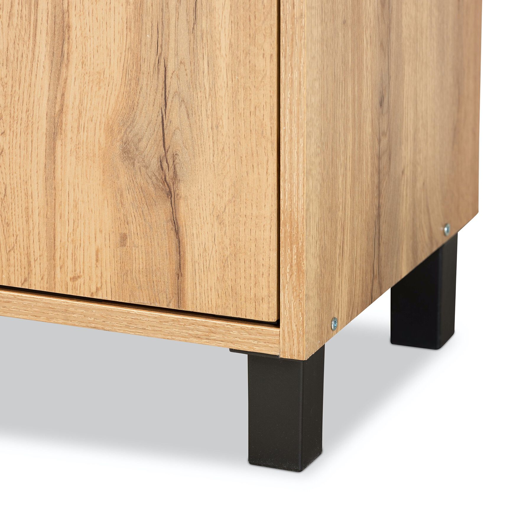 Rossin Wood 2-Door Entryway Shoe Storage Cabinet W Top Shelf Furniture, , alternate image number 12