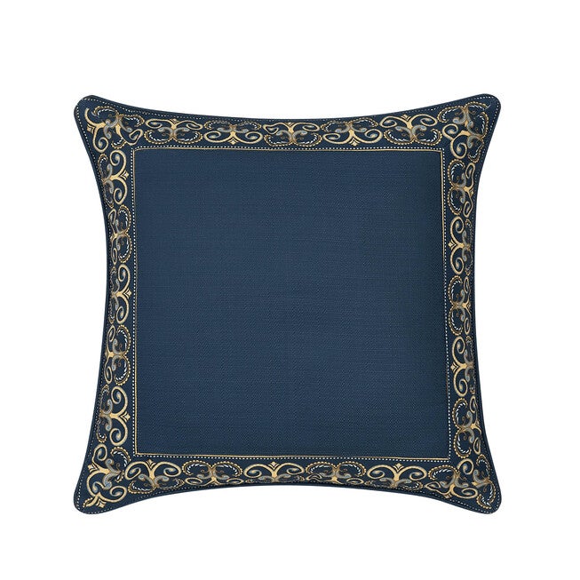 Messina Navy Euro Sham, NAVY, hi-res image number null
