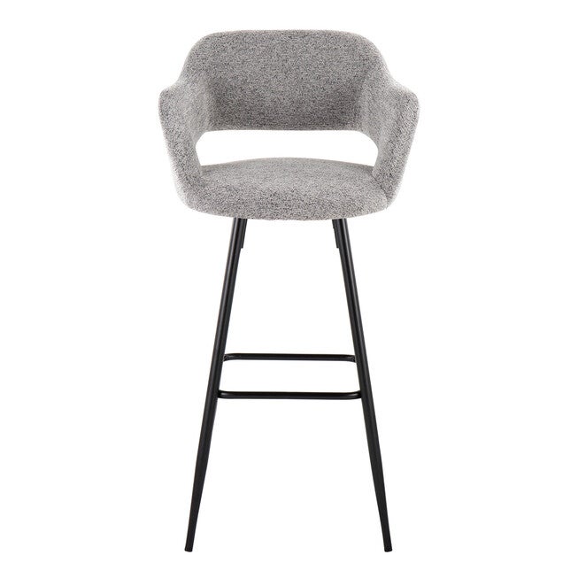 Margarite 30 inches Fixed-Height Barstool - Set Of 2, , alternate image number null