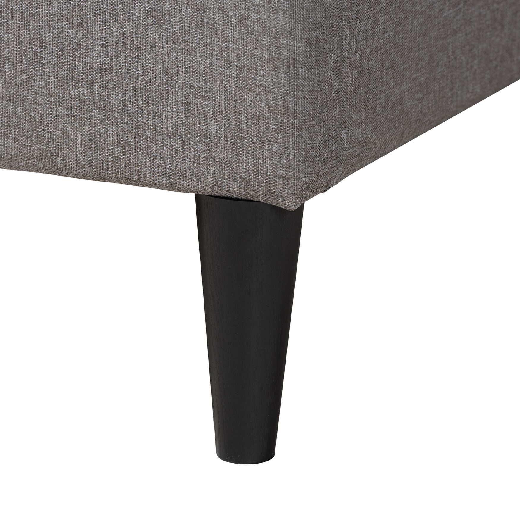 Casol Mid-Century Modern Transitional Upholstered Platform Bed, , alternate image number 12