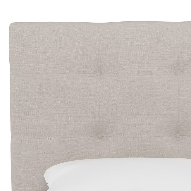 Linen Tufted Headboard, , alternate image number 3