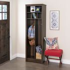 Space-Saving Entryway Organizer, Espresso, EXPRESSO, hi-res image number null