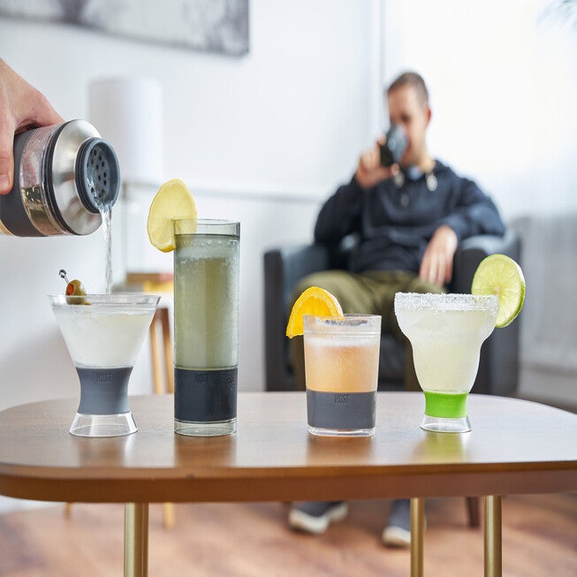 Margarita Freeze Cooling Cups In Green (Set Of 2) By, , alternate image number 3