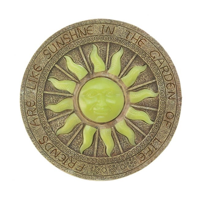 Bursting Sun Glowing Stepping Stone, BROWN, hi-res image number null