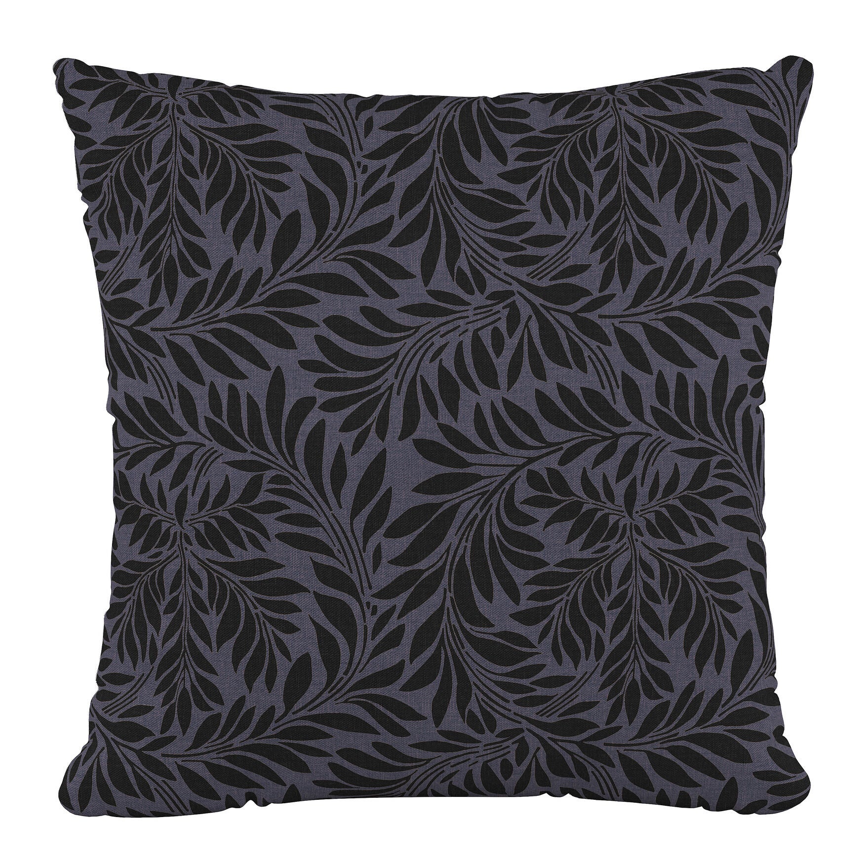 18 inches Decorative Pillow, BLUE BLACK, hi-res image number 0
