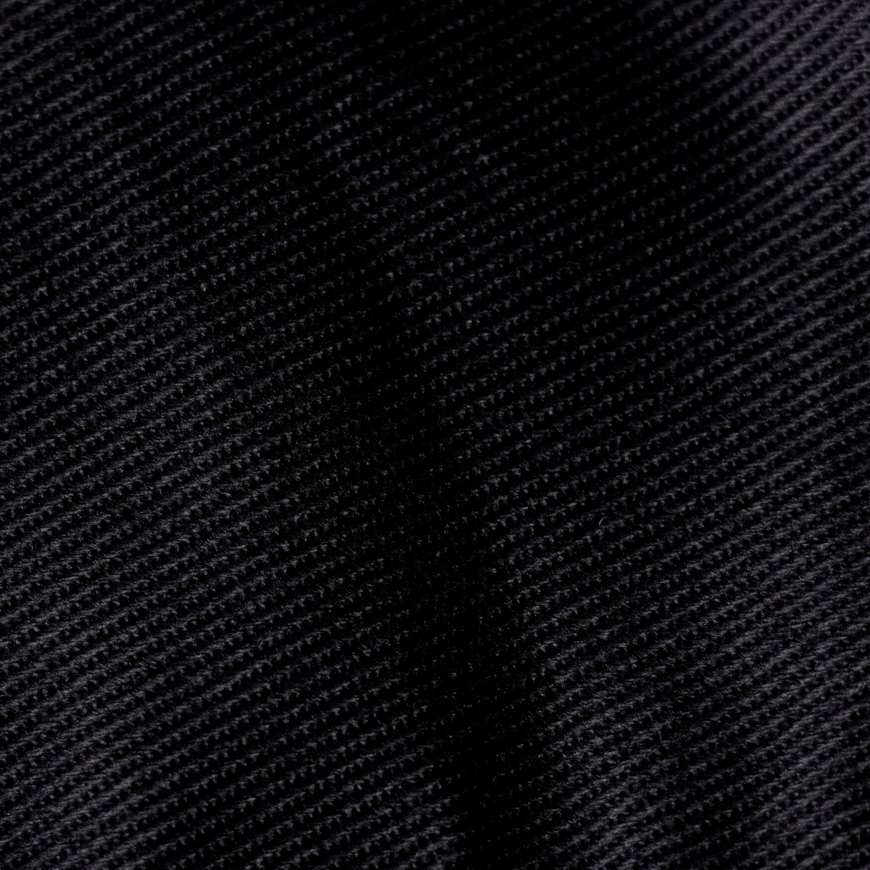 Twill Round Ottoman with Splayed Legs, , alternate image number 3