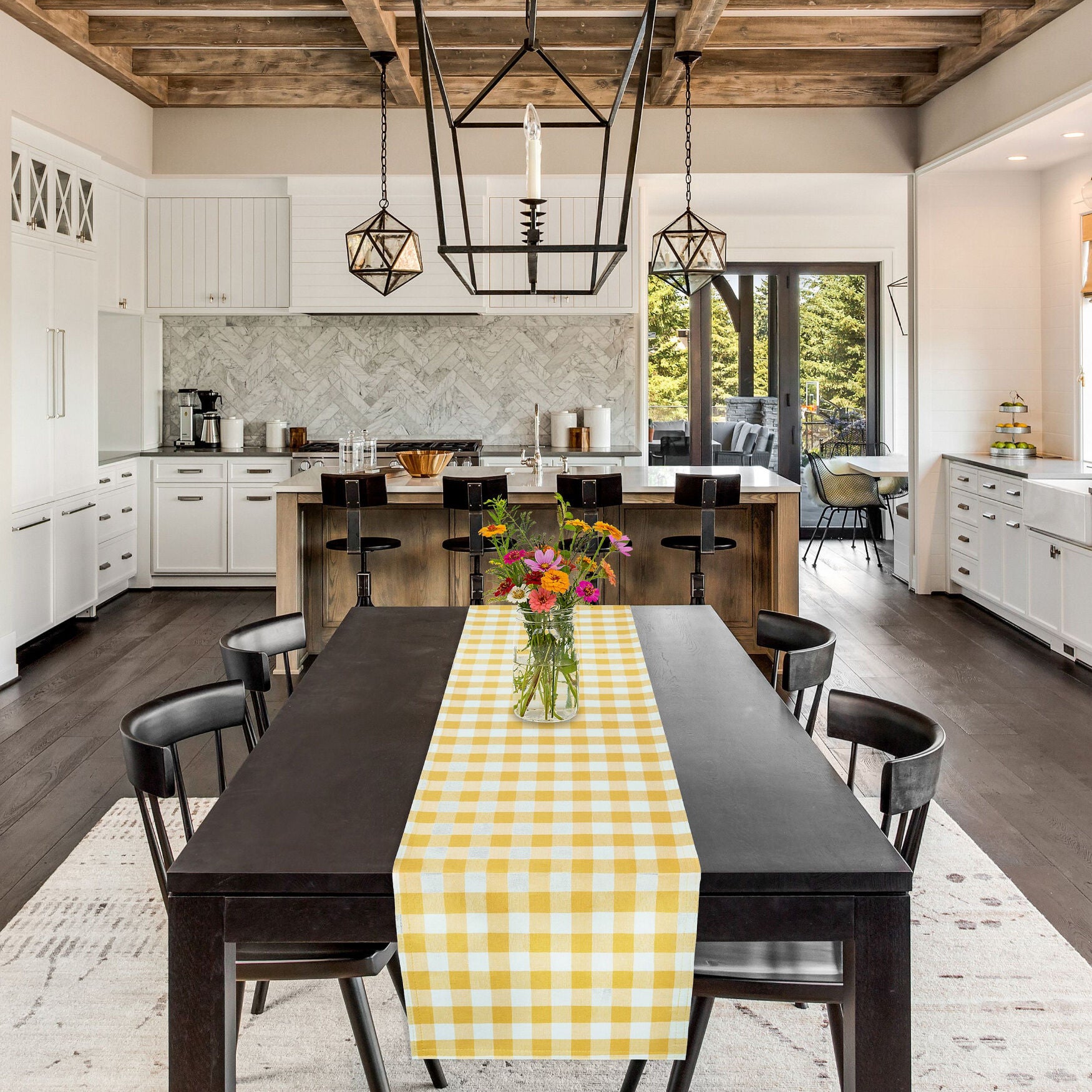 Buffalo Check Table Runner - 13-in x 90-in, , alternate image number 25