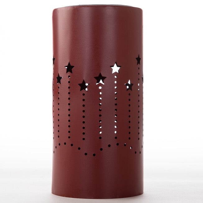 Solar Celestials Patriotic Stars Projection Lantern, RED, hi-res image number null