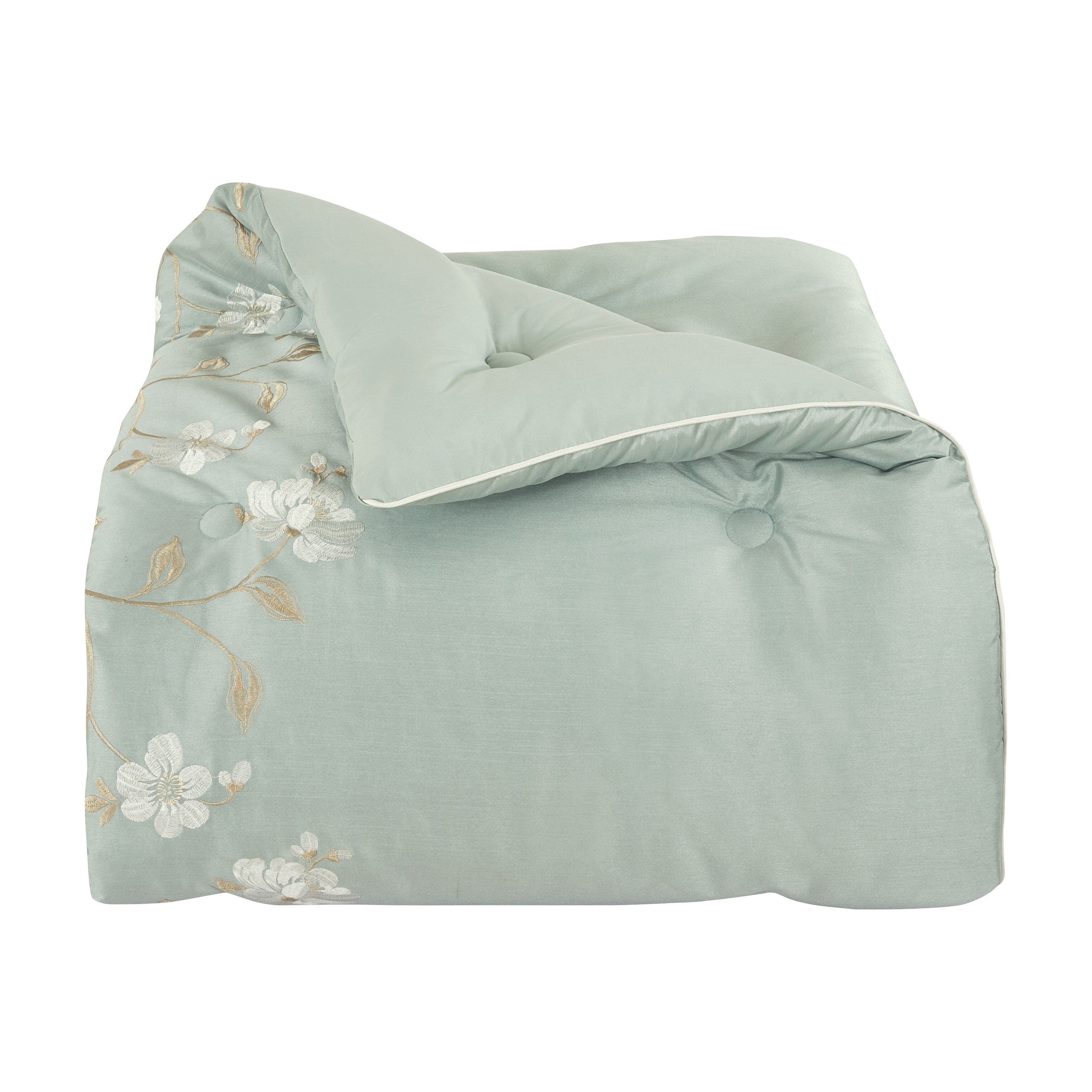 Spring Garden 4 Piece Comforter Set, SPA, alternate image number 3