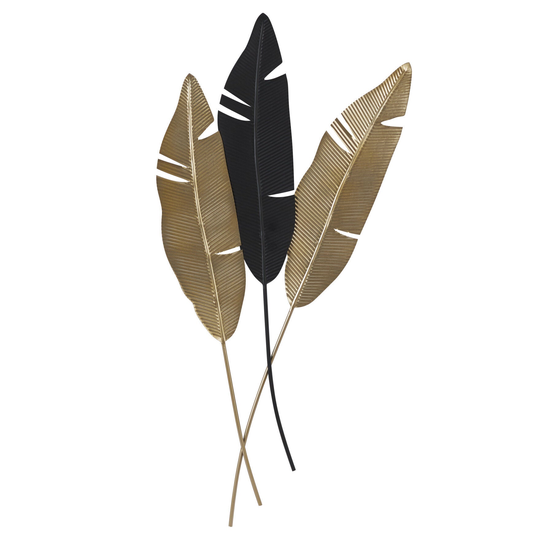 Gold Iron Contemporary Wall Decor, GOLD, hi-res image number 0
