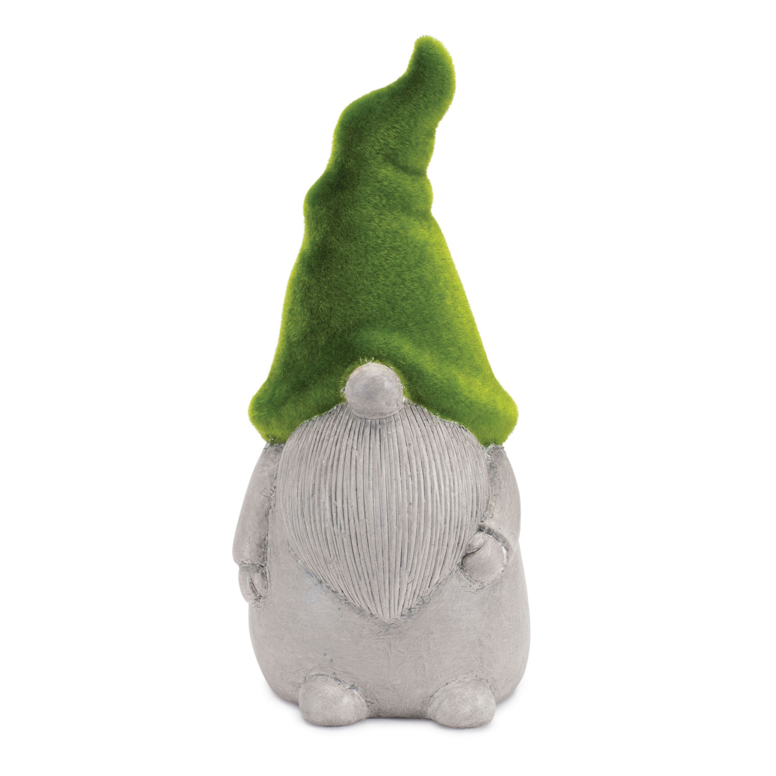 Mossy Terra Cotta Gnome (Set of 2), GREEN GREY, alternate image number 3