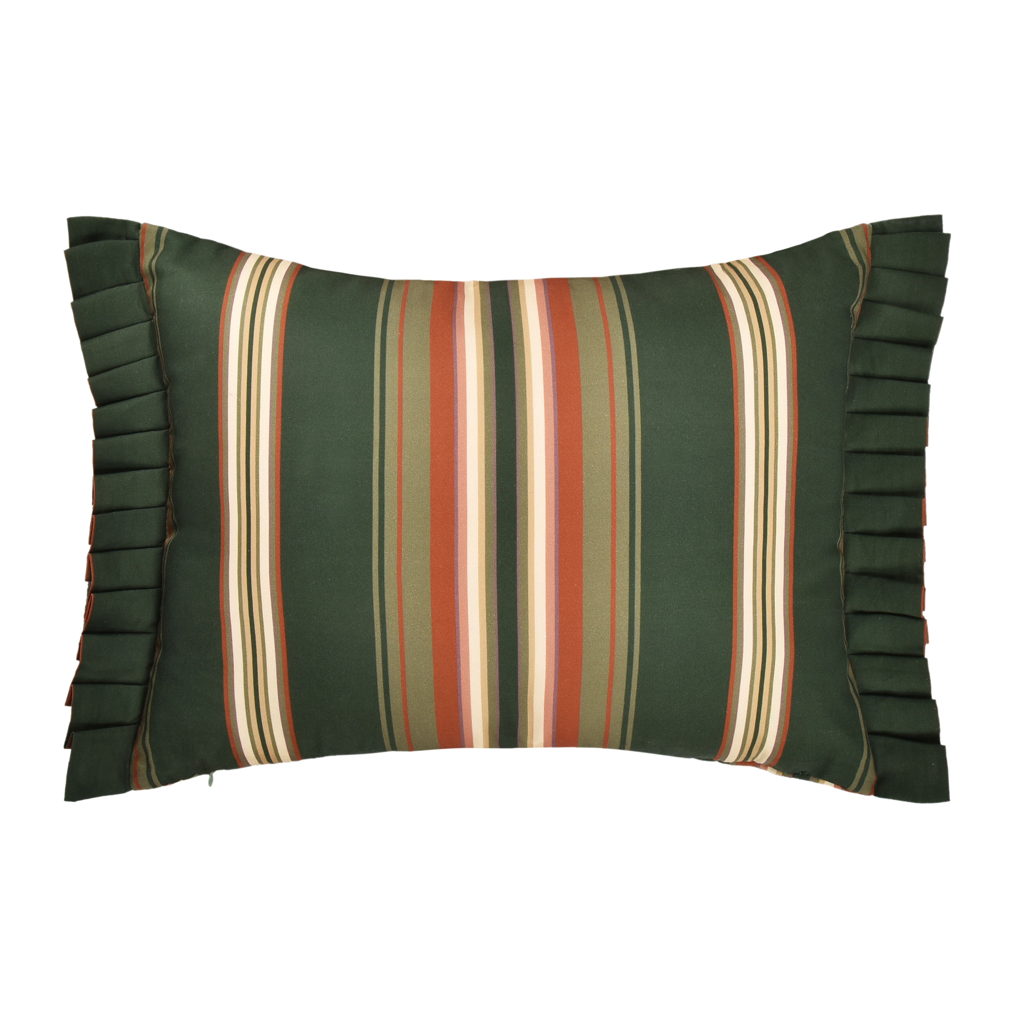 BRITTANY BOUDOIR DECORATIVE THROW PILLOW, FOREST, on-hover image number 1