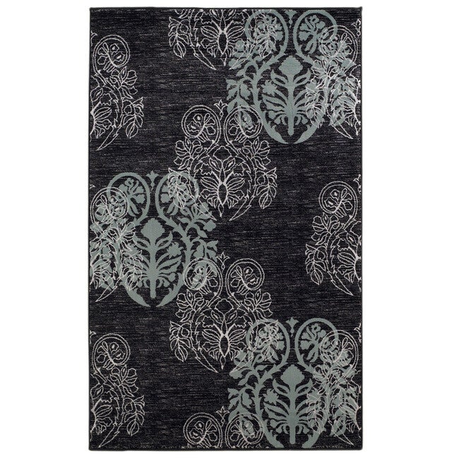 Milan Black 8'X10' Area Rug, BLACK, hi-res image number 0