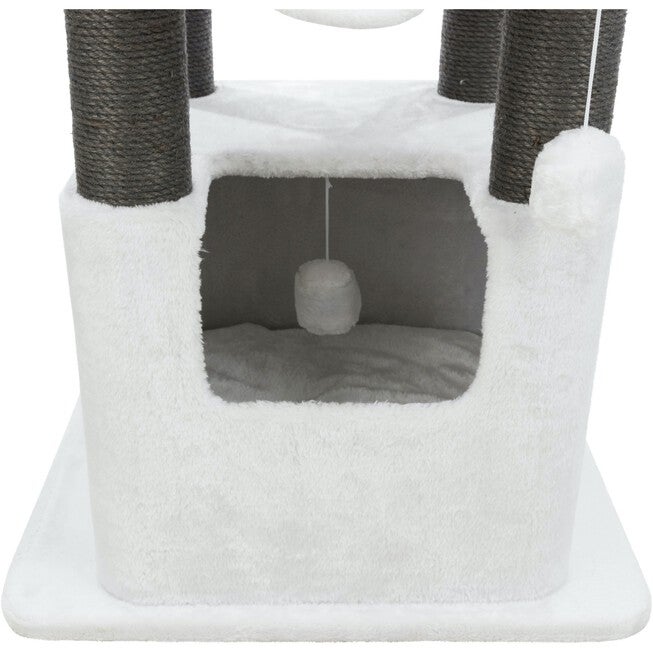 Lucano Cat Tower Scratching Post Cream/Gray, , alternate image number null