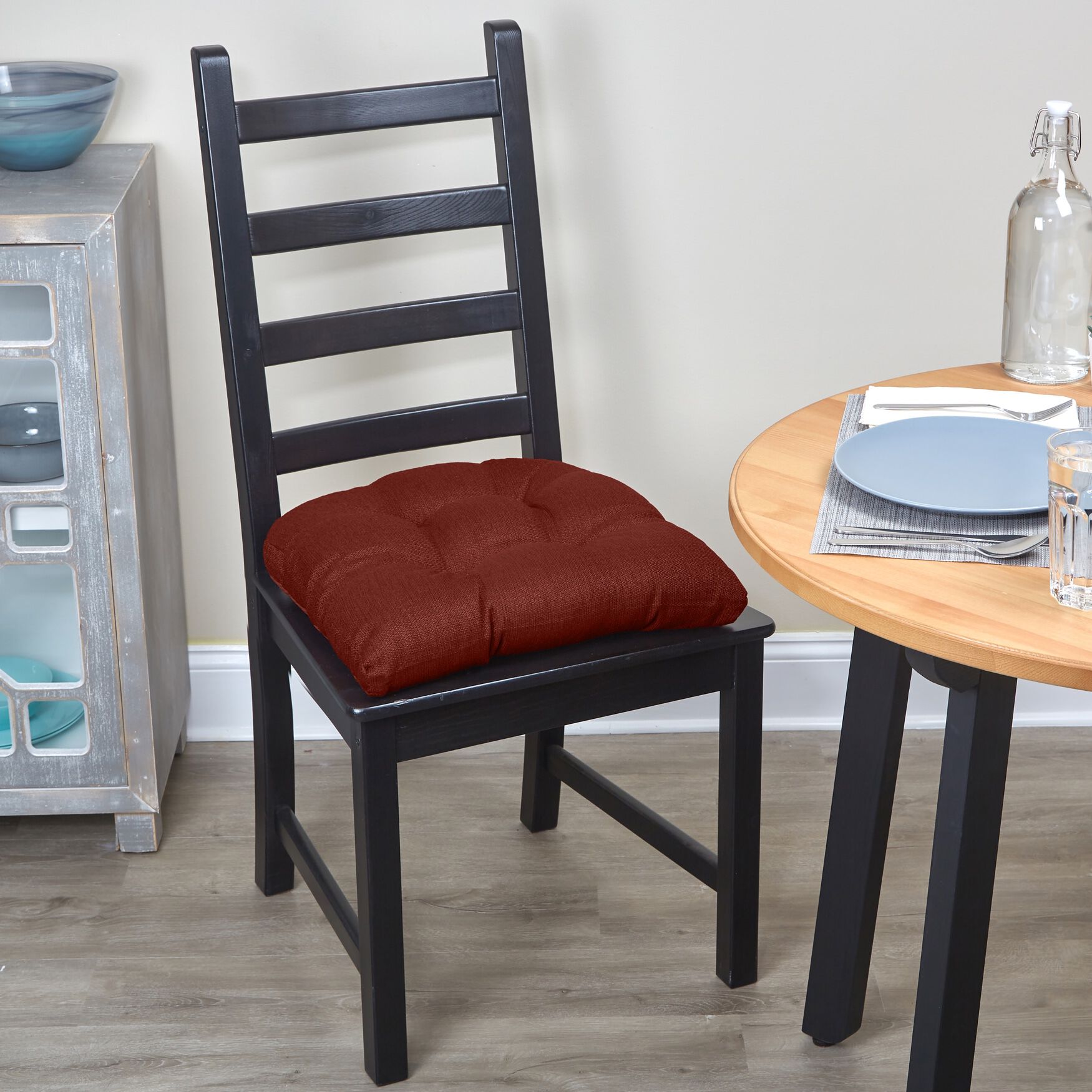 15 inches Omega Gripper® Universal Chair Pads, FLAME, alternate image number 2