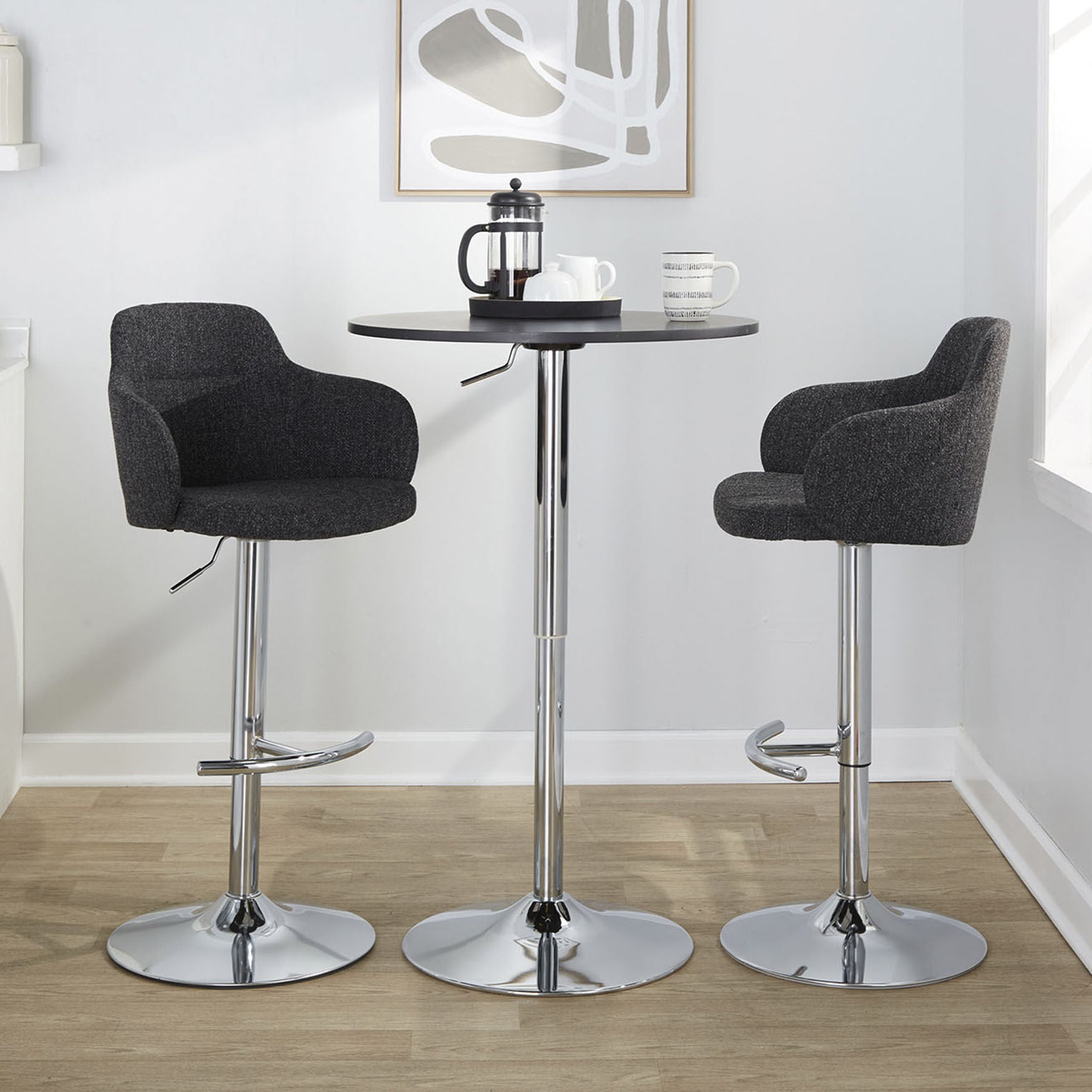 Boyne Adjustable Barstool - Set Of 2, , alternate image number 7