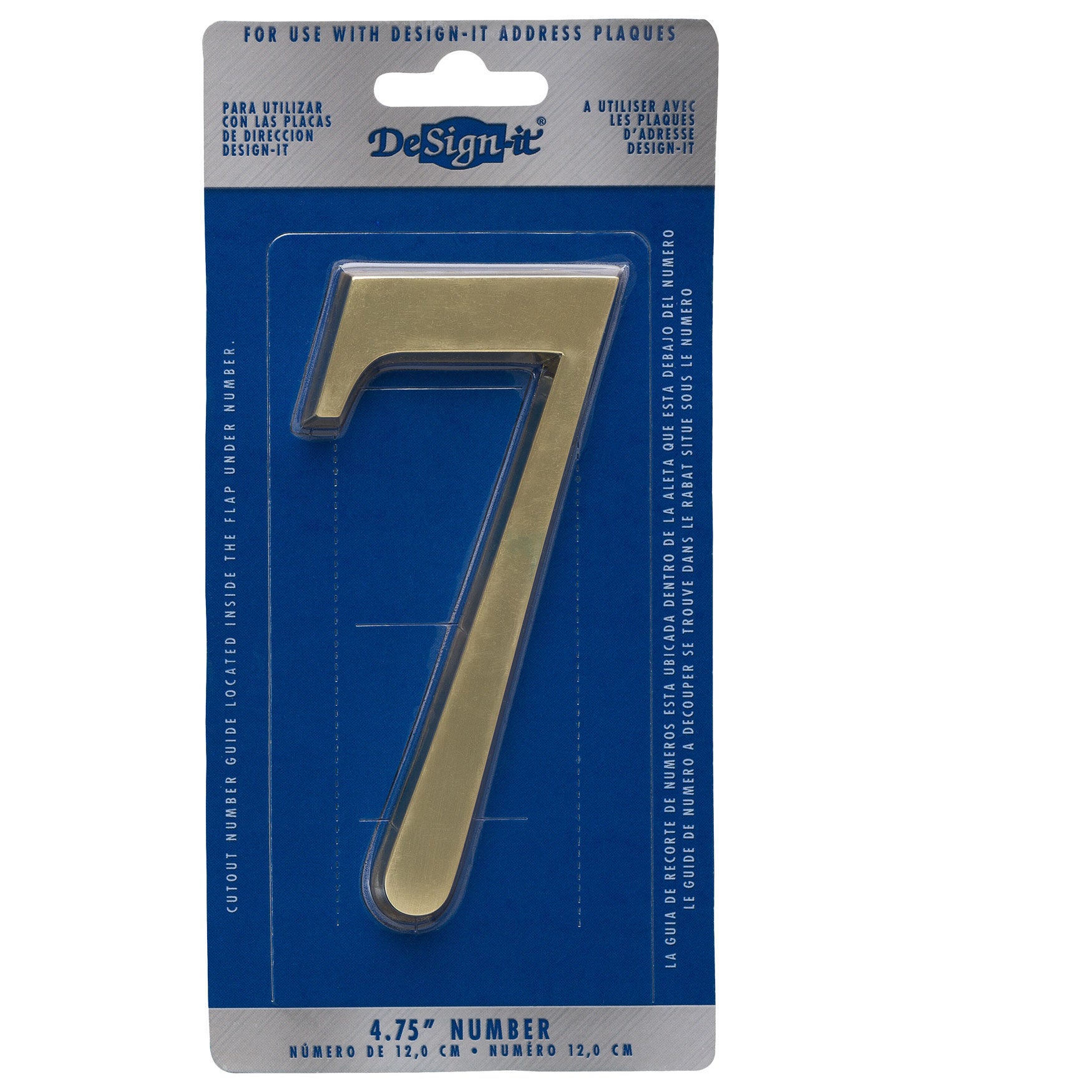 4&frac34;" Numbers, , alternate image number 7