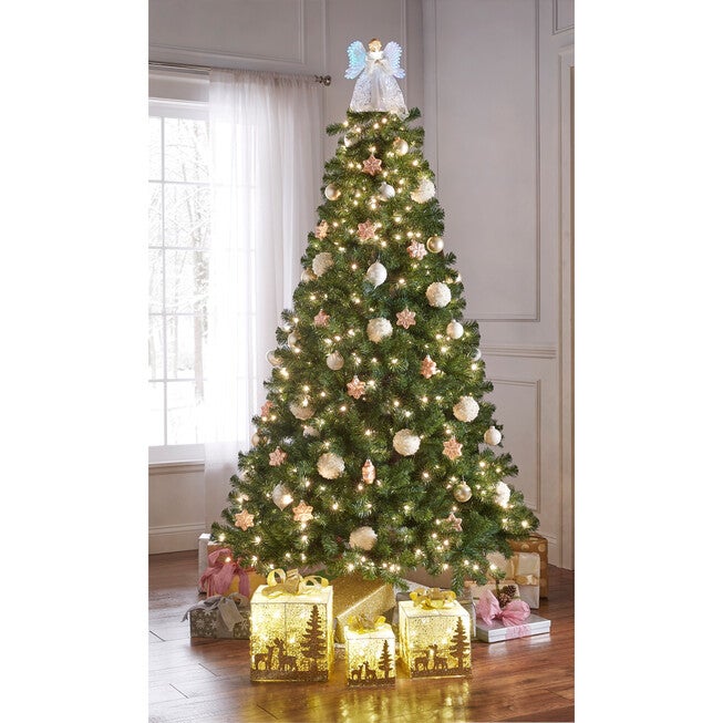 7½"H PREMIUM SPRUCE CHRISTMAS TREE, GREEN, hi-res image number 0