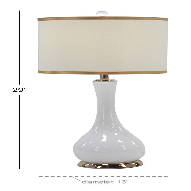 Gold Metal Traditional Table Lamp, , alternate image number 5