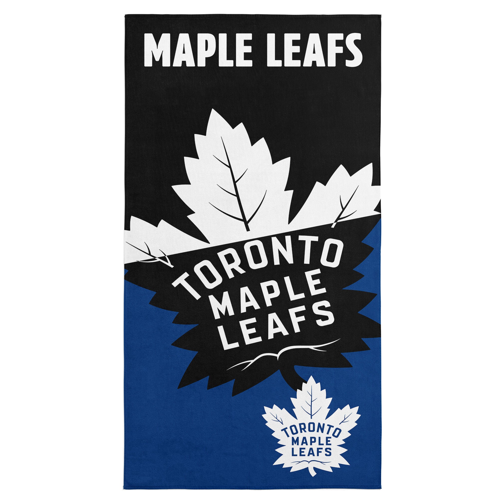 NHL Microfiber Beach Towel 30x60 inches, TORONTO MAPLE LEAFS, hi-res image number 0