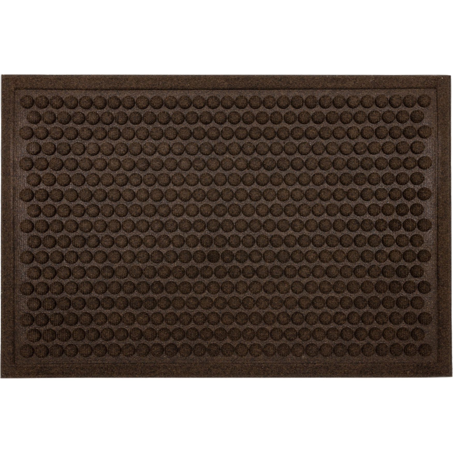 Dots Impressions Chocolate 2' X 3', CHOCOLATE, hi-res image number 0