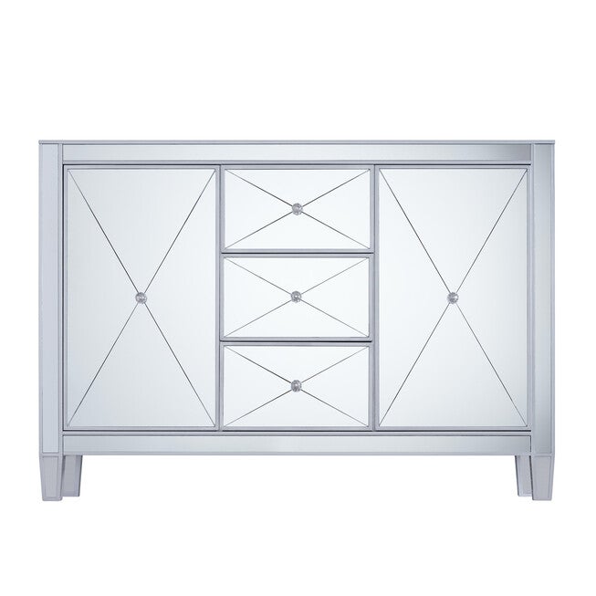Mirage 3-Drawer Mirrored Cabinet, , alternate image number null
