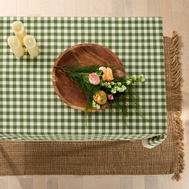 Buffalo Check Tablecloth - 60-in x 84-in, , alternate image number null