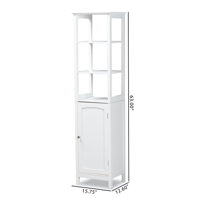 Beltran Wood Bathroom Storage Cabinet Furniture, , alternate image number null