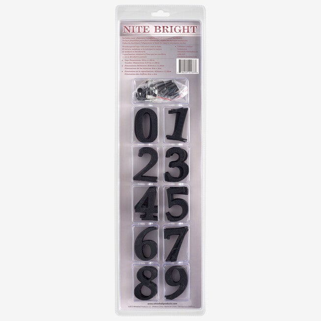Nite Bright Richfield Home Address Sign, , alternate image number null