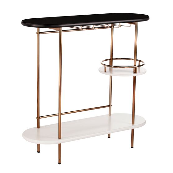 Dagney Wine/ Bar Table with Glassware Storage, , alternate image number null