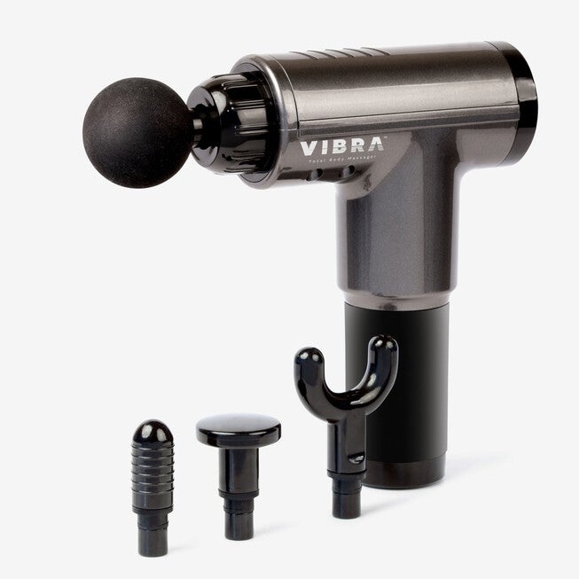 4-In-1 Handheld Massager, METALLIC GRAY, hi-res image number 0