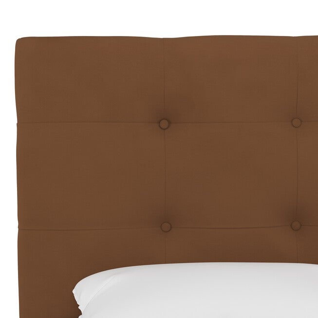 Microsuede Tufted Headboard, , alternate image number 3