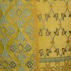 Velvet Patchwork Embroidered Decorative Pillow , , alternate image number null