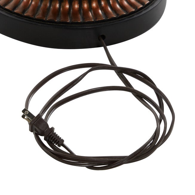 Black Metal Traditional Floor Lamp, , alternate image number 4