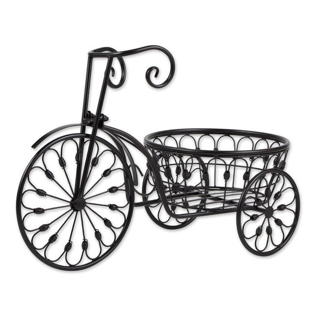 Bicycle Plant Stand, BLACK, hi-res image number null