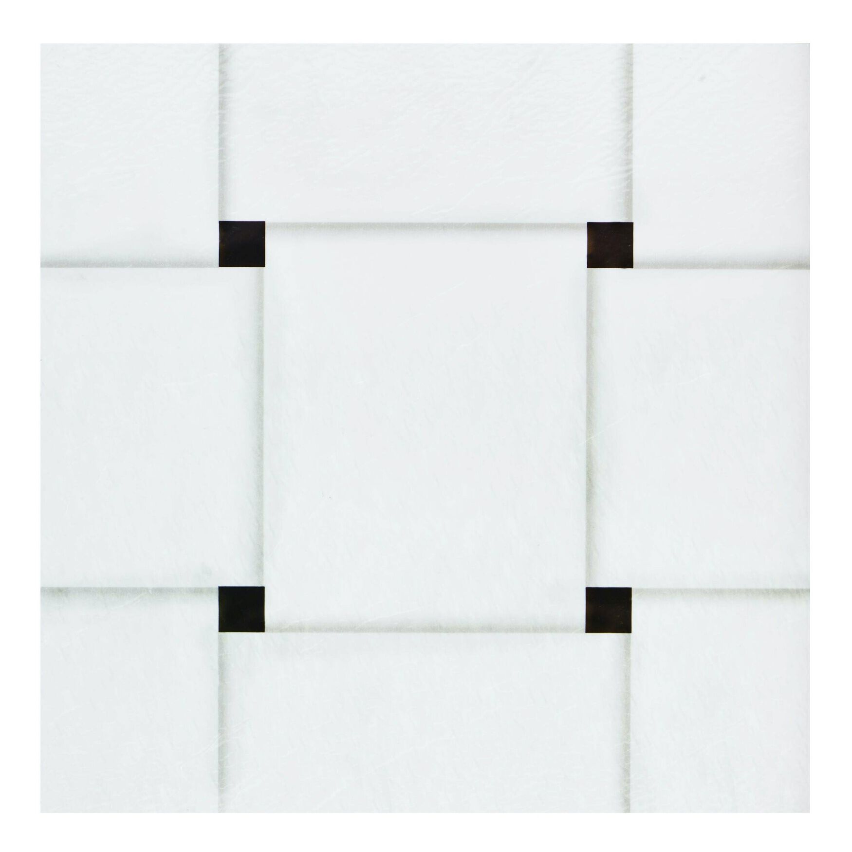 Retro 12X12 Self Adhesive Vinyl Floor Tile, BLACK WHITE, hi-res image number 0