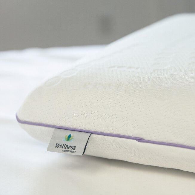 SensorPEDIC Relax - Lavender Infused Memory Foam Pillow, , alternate image number 3