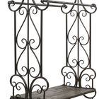 Black Vintage Metal Towel Rack, 41 x 28, , alternate image number null