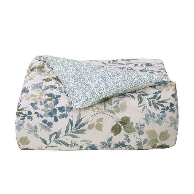 Evergreen Blue 4 Piece Comforter Set, BLUE, alternate image number 4