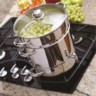 Euro Cuisine Stove Top Steam Juicer, STAINLESS STEEL, hi-res image number null