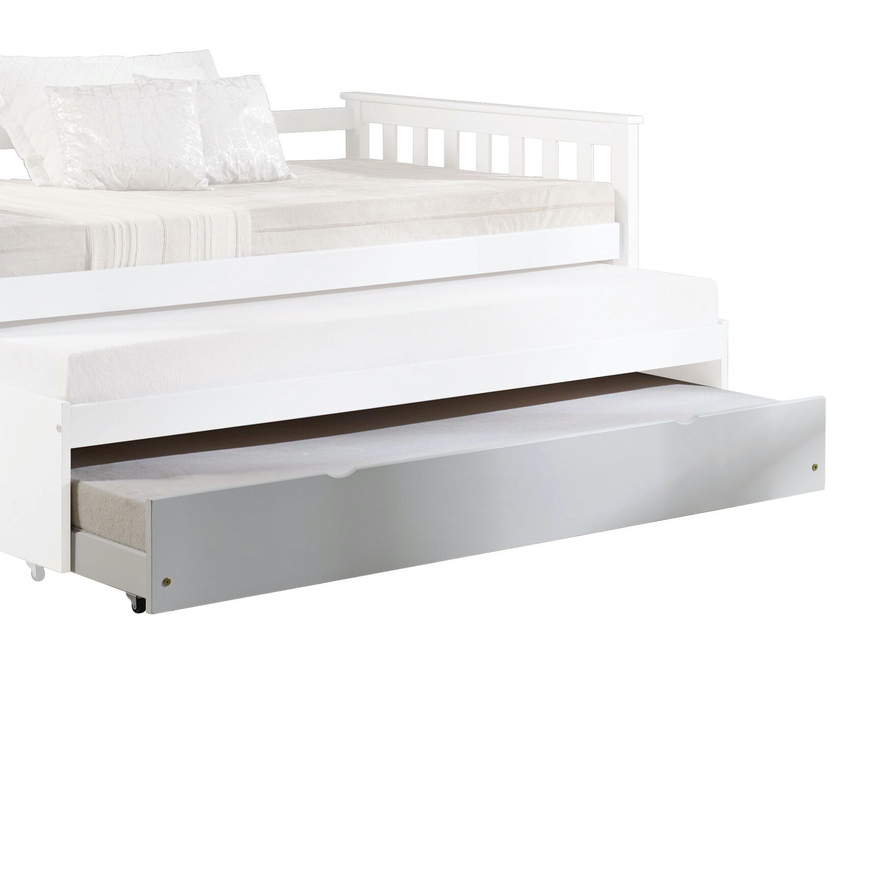 Daybed Trundle, WHITE, hi-res image number 0