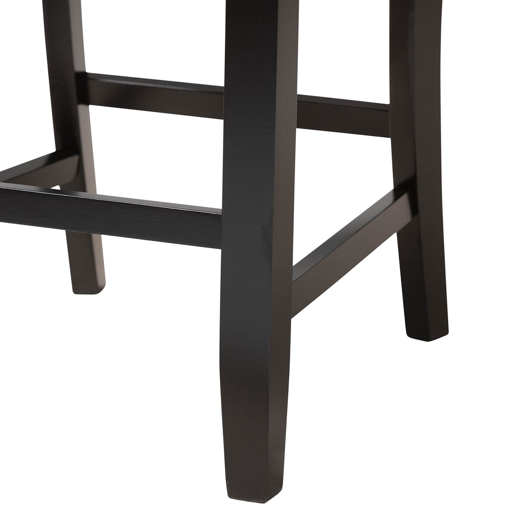 Genesis Modern Beige Fabric And Dark Brown Finished Wood 2-Piece Counter Stool Set, , alternate image number 4