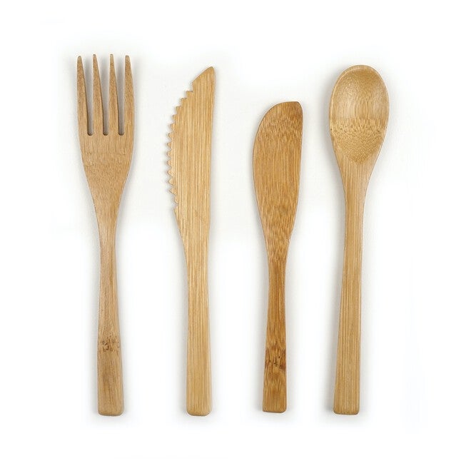 Bamboo Spoon - 12 pcs, , alternate image number null