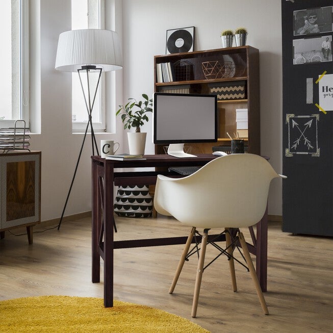 Montego Folding Desk with Pull-Out-Espresso, , alternate image number 8