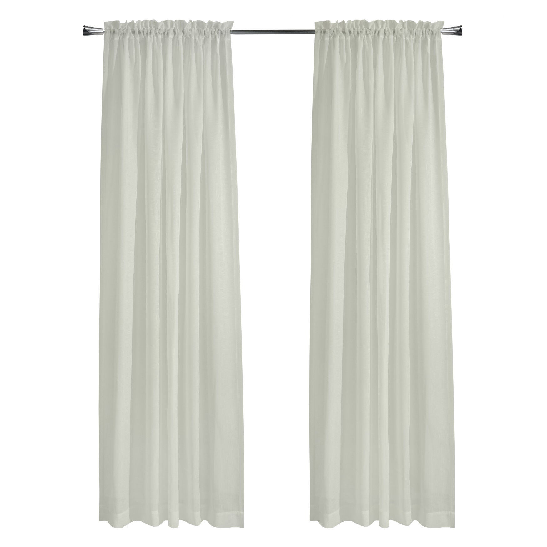 Cote D&#39;Azure Sheer Curtain Panel, , alternate image number 5