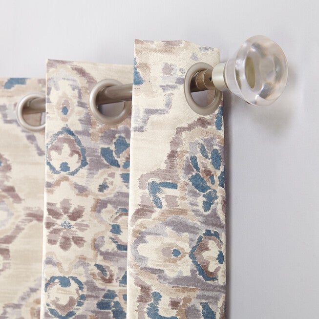 Regina Watercolor Floral Thermal Insulated Grommet Panel, , alternate image number null