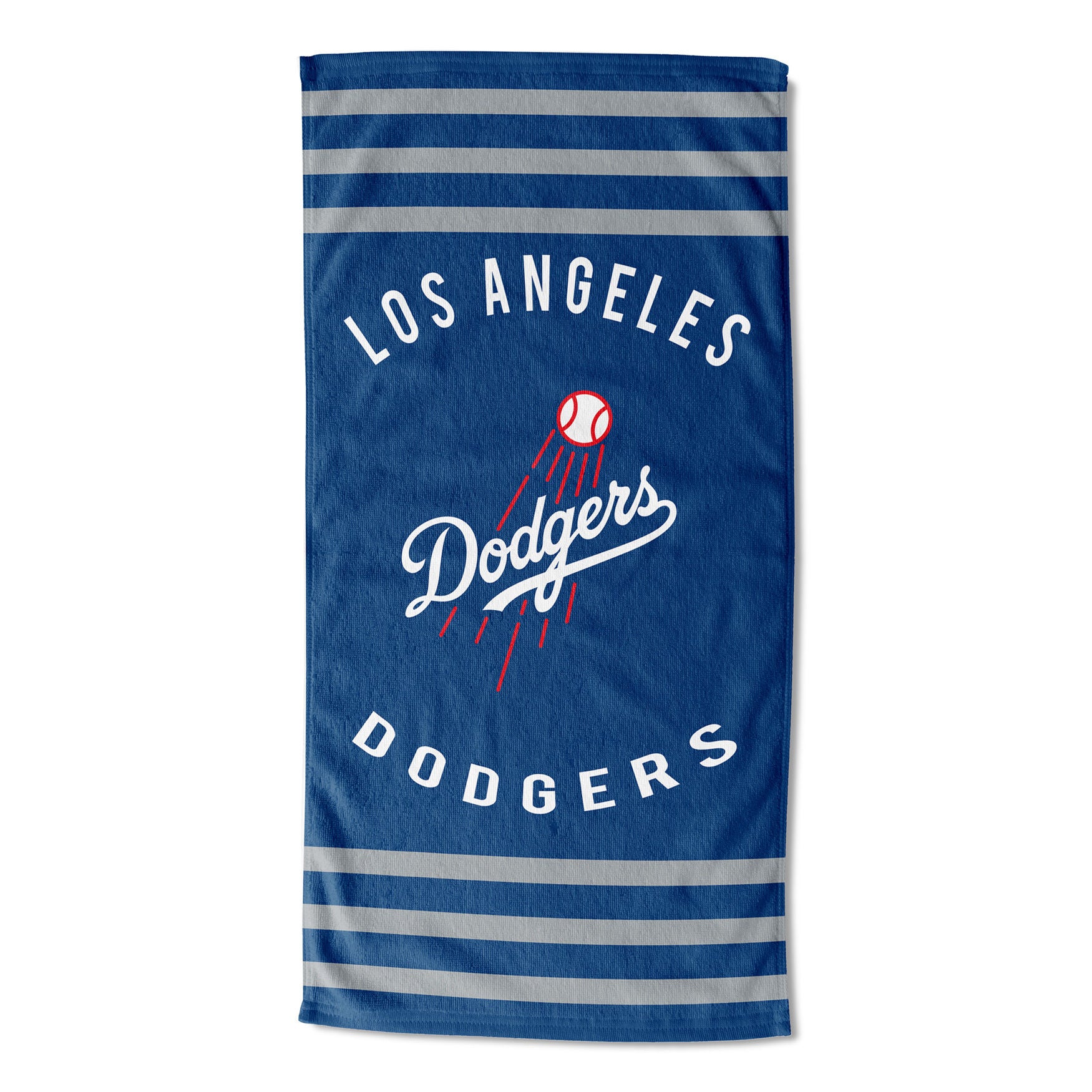 Dodgers Stripes Beach Towel, MULTI, hi-res image number 0