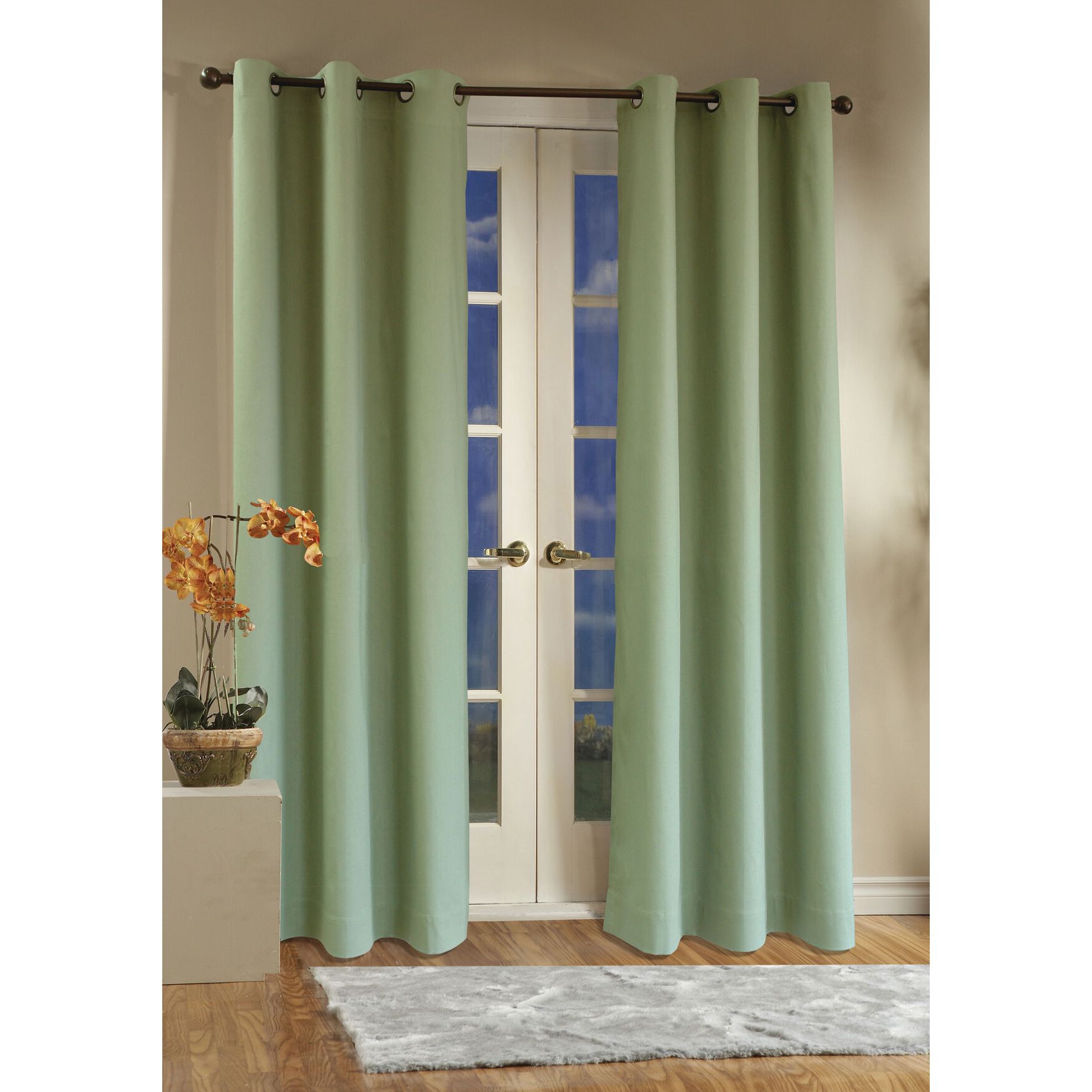 Weathermate Room Darkening Grommet Curtain Panel Pair, , alternate image number 32
