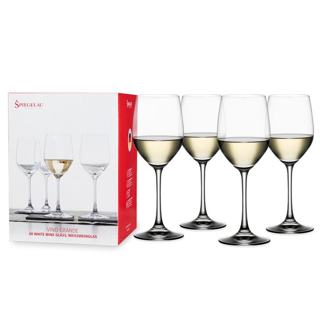12 Oz Vino Grande White Wine Set (Set Of 4), CLEAR, hi-res image number 0